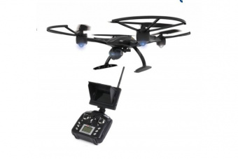 Радиоуправляемый квадрокоптер JXD с поворотной HD камерой 2MP FPV 5.8G и барометром