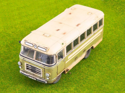 Сборная модель AVD Автобус Таджикистан-1, 1/43