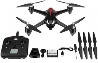 Радиоуправляемый квадрокоптер MJX R/C Black Bugs 2 GPS FPV WiFi Brushless 2.4G RTF