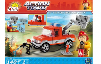 Articulated Boom Fire Truck