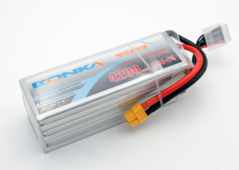Аккумулятор LiPo Bonka 4200мАч 35C 22.2V