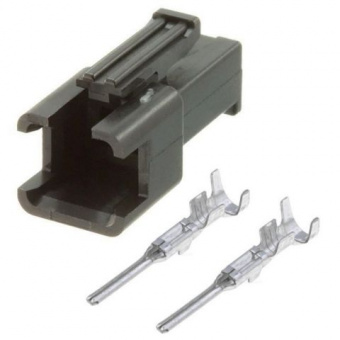 Разъем SM-2 Male 2pin с контактами