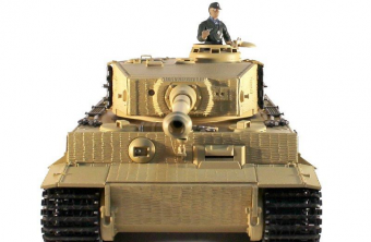 Радиоуправляемый танк Taigen 1:16 German Tiger 1 (поздняя версия, пластик) 2.4 Ghz (пневмо)