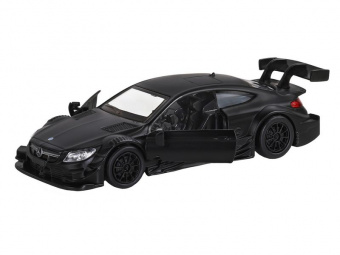 Машина ''АВТОПАНОРАМА'' Mercedes-AMG C 63 DTM, черный матовый, 1/43, инерция, в/к 17,5*12,5*6,5 см