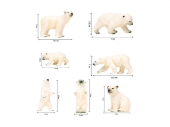Фигурки игрушки MASAI MARA ММ203-029 серии Мир морских животных 12пр.