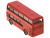 Автобус Siku 1321 двухэтажный 1/87, 7.2 см, красный
