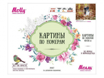 Картина по номерам 40х50 Запах осени (28 цветов)