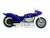 Мотоцикл Motormax 1:18 BMW и Kawasaki  в ассортименте 76201 в/к