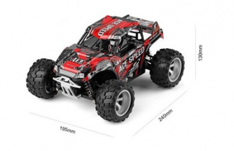 Радиоуправляемый монстр WL Toys 4WD RTR масштаб 1:18 2.4G