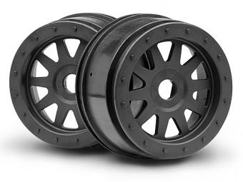 Диски ралли 1/5 - TR10 GUNMETAL (120x60мм/2шт)