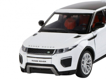 Машина ''АВТОПАНОРАМА'' Range Rover Evoque, белый, 1/32, свет, звук, инерция, в/к 17,5*13,5*9 см