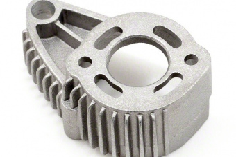Motor mount, finned aluminum (for 550 motors)