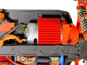 Радиоуправляемая трагги Remo Hobby S EVO-R UPGRADE (красный) 4WD 2.4G 1/16 RTR