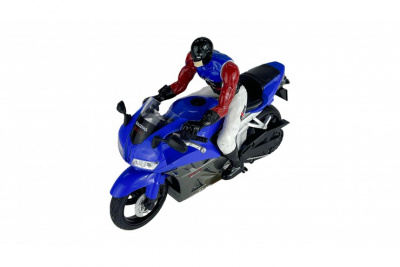 Радиоуправляемый мотоцикл с гироскопом - 8897-204-Blue