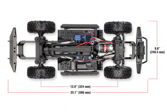 Радиоуправляемая трофи Traxxas TRX-4 1:10 Land Rover 4WD Scale and Trail Crawler