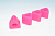 TRIANGULAR PAD FOR HELI LANDING GEAR (PINK)