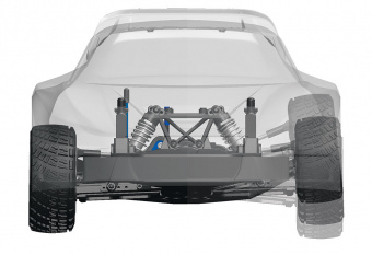 Rally 1/10 4WD VXL TQi Ready to Bluetooth Module Fast Charger