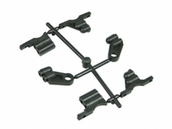 Front & Rear Bulkhead Cover Set For Sakura D3