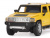 Машина ''АВТОПАНОРАМА'' Hummer H3, желтый, 1/24, свет, звук, в/к 24,5*12,5*10,5 см