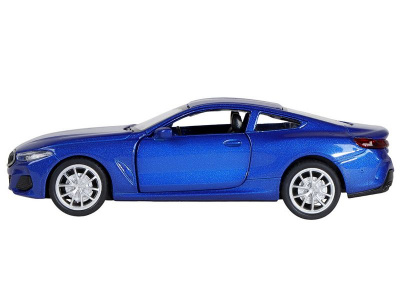 Машина АВТОПАНОРАМА BMW M850i Coupé, 1/44, синий, инерция, откр. двери, в/к 17,5*12,5*6,5 см