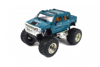 Машинка на пульте управления Hummer 1:43 Зеленая