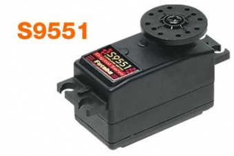 Сервопривод Futaba S9551(0,11 сек / 8,8 кгс / ERP / цифровая / низкопрофильная)