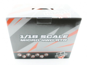 Р/У монстр Himoto Tracker Brushless 4WD 2.4G 1/18 RTR + Li-Po и З/У