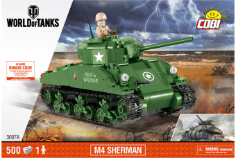 Конструктор COBI Танк M4 Sherman (Шерман) COBI-3007A