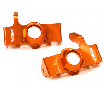 Рулевые кулаки (оранж) для HPI Savage XL Flux & X 4.6