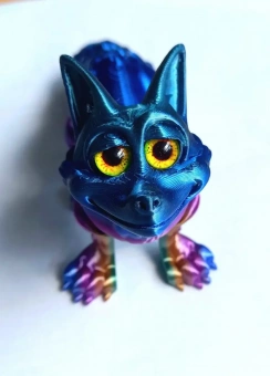 Лисичка ан­ти­с­тресс, 3D, 18 см