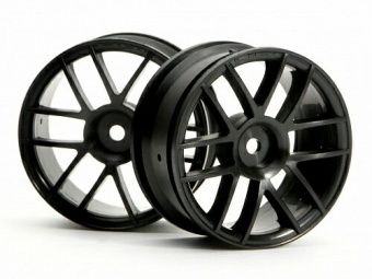 Диски туринг 1/10 - SPLIT 6 / 26MM / BLACK (2шт)