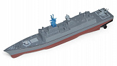 Военный корабль на радиоуправлении