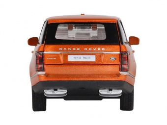 Машина ''АВТОПАНОРАМА'' 2013 Range Rover, оранжевый, 1/34, свет, звук, инерция, в/к 17,5*13,5*9 см