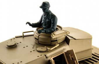 Радиоуправляемый танк Heng Long 1:16 DAK Pz. Kpfw.IV Ausf. F-1 2.4GHz