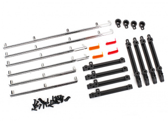 Комплект боковой отделки (хром) Side trim, left & right (chrome): retainers: LED lens: 2.6x8 BCS (24) (fits #8010 body)
