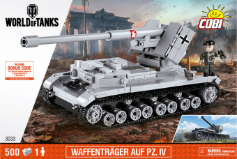 Конструктор COBI Танк Waffenträger auf Pz.IV (Пантера IV) COBI-3033