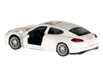 Машина ''АВТОПАНОРАМА'' Porsche Panamera S, белый, 1/43, инерция, в/к 17,5*12,5*6,5 см
