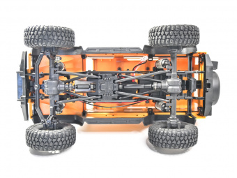 Радиоуправляемый краулер Remo Hobby OFF-ROAD (желтый) 4WD 2.4G 1/18 RTR