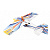 Радиоуправляемый самолет E36 580mm Dolphin KIT+Motor+Servo+RX442(15A/S-FHSS)