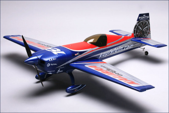 Модель самолета 1450мм Extra330s, blue&watch. PNP