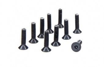 Винты Axial M2.5x10 с плоской шляпкой (10 шт.)