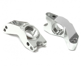 Кулаки задние (серебро) для 1/10 Rustler/Stampede 2WD/Slash 2WD
