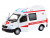 Машина АВТОПАНОРАМА Mercedes Sprinter Скорая помощь, белый, 1/32, в/к 18*9*13,5 см Машина АВТОПАНОРАМА Mercedes Sprinter Скорая помощь, белый, 1/32, в/к 18*9*13,5 см