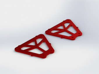 Распорки подвески ARRMA (алюм) 2шт