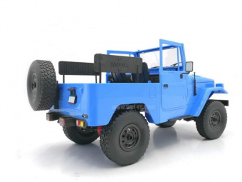 Радиоуправляемая машина WPL Toyota FJ40 (голубая) 4WD 2.4G 1/16 KIT
