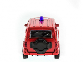 Машина ''АВТОПАНОРАМА'' инерц. УАЗ Патриот (пожарная) 1/50, в/к 12*7*5,5 см