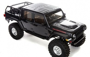 Модель для трофи Axial 1/10 SCX10 III Jeep JT Gladiator Rock Crawler with Portals RTR (серый)