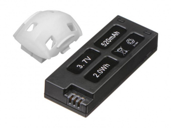 Аккумулятор Li-Po 520mAh, 3,7V для Hubsan H107C+
