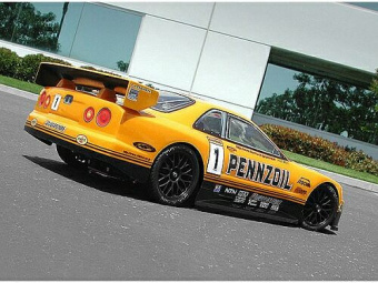 Кузов туринг 1/10 - NISSAN SKYLINE R34 GT-R GT (200MM) - некрашеный