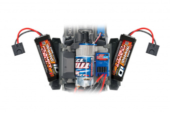 Радиоуправляемый шорт-корс TRAXXAS Slash 1:16 4WD TQ Fast Charger Black